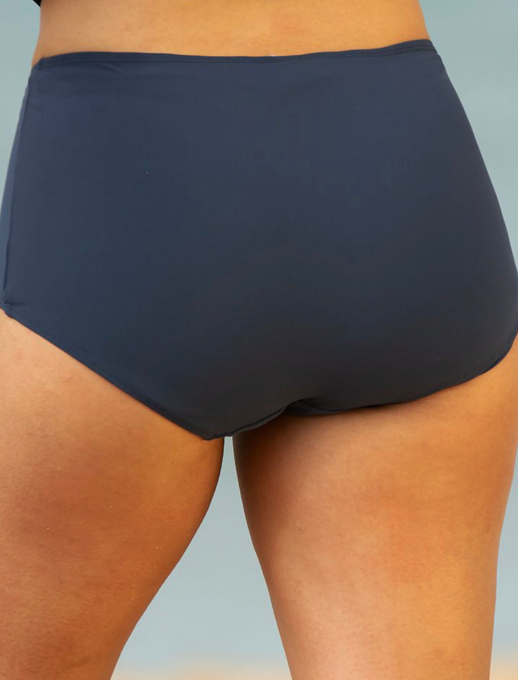 LaSculpté Chlorine Resistant Bikini Bottom Full Brief Navy