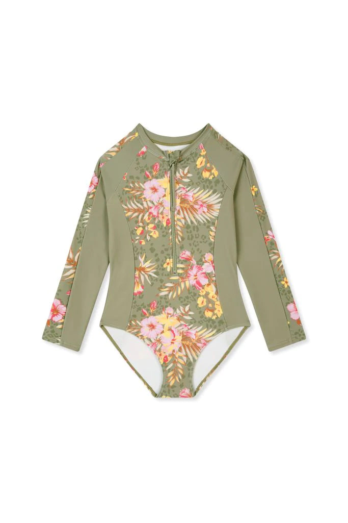 Seafolly Girls long Sleeve Paddle Suit