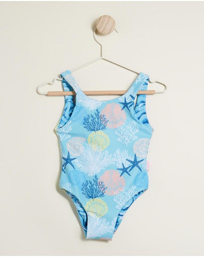 SeaFolly - Shells Reversible One Piece - GIRLS