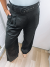 Bridgette linen pant - black