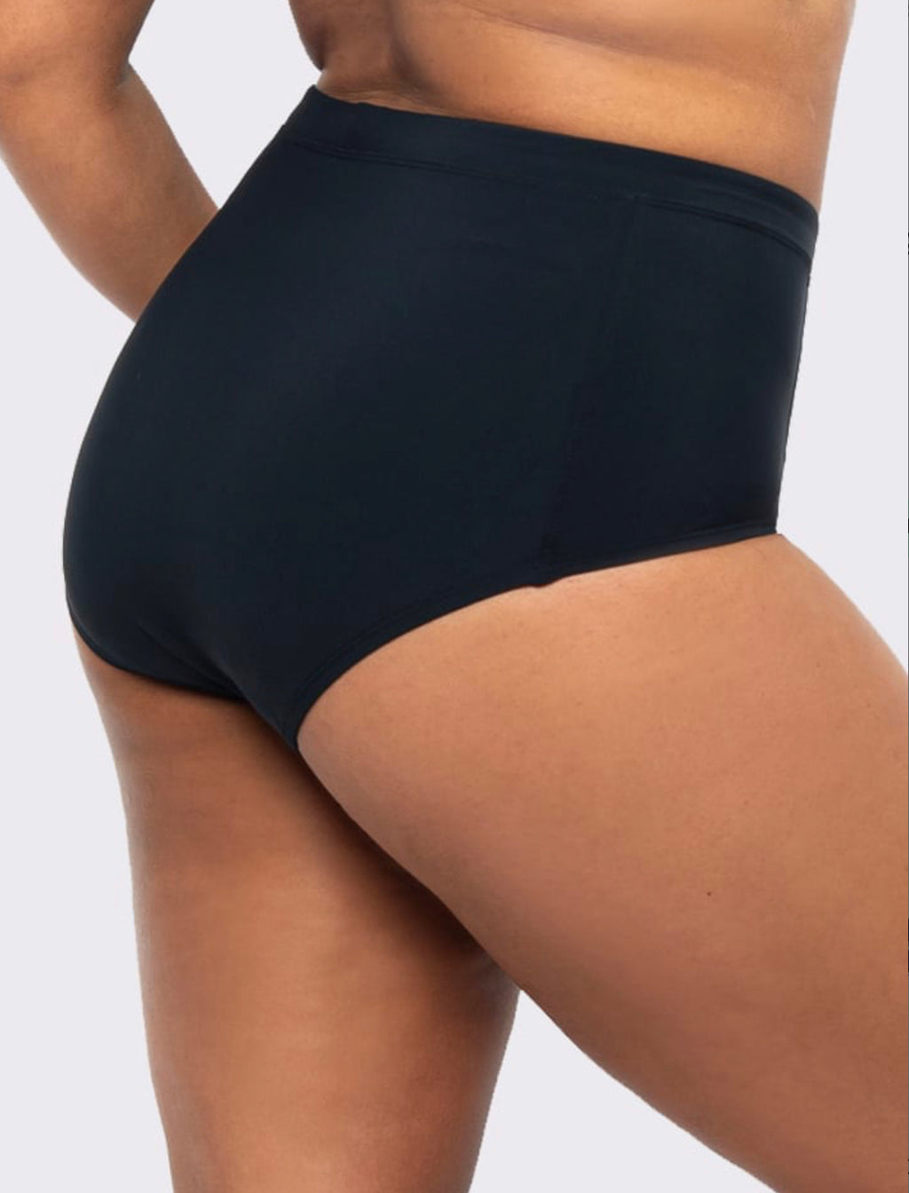 LaSculpté Women’s Chlorine Resistant Bikini Bottom – Black