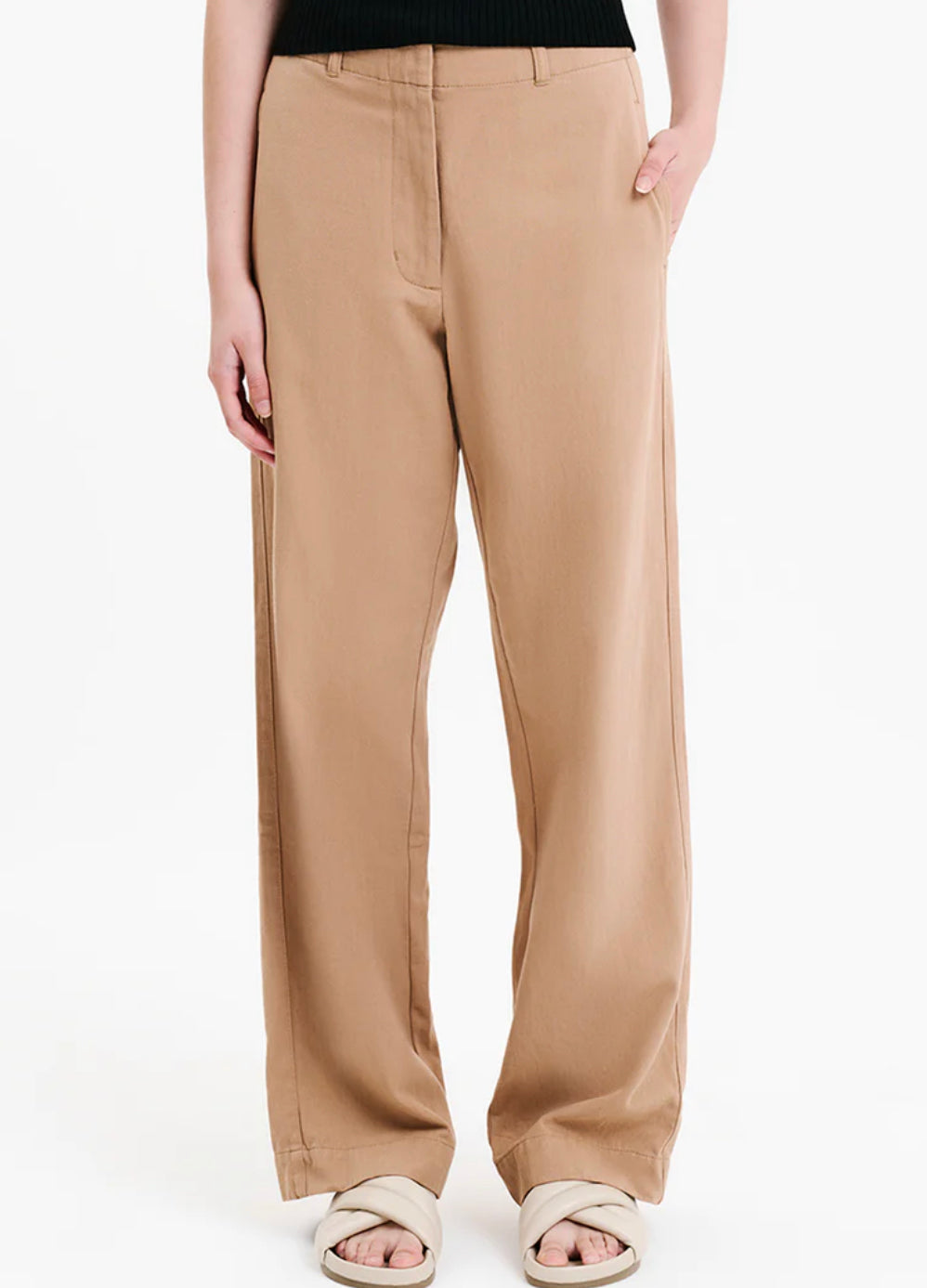 Nude Lucy Mirri Pant - The Ceres Linen Pant - Sesame